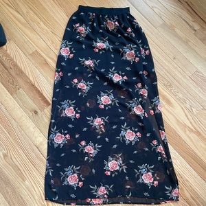 Maxi Floral Skirt